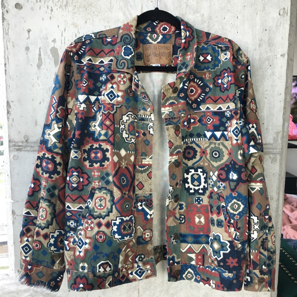 Vintage Gotcha Covered Southwestern Shacket M
